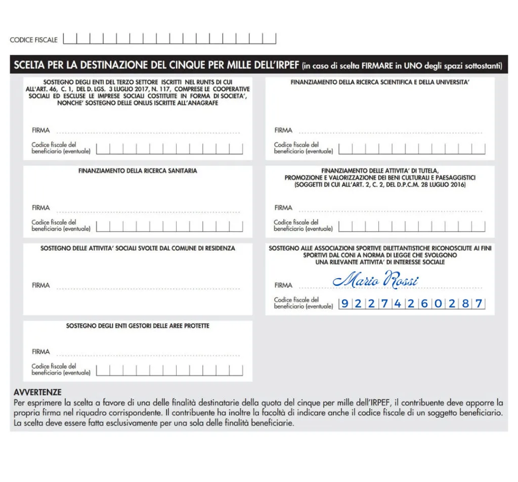 dichiarazione redditi sostienici 1024x953 res